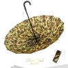 【 European and American Export 】 Men's business straight-handled umbrella, 16-bone, 25-inch long umbrella, camouflage print, enlarged umbrella surface impact Application Scenario
